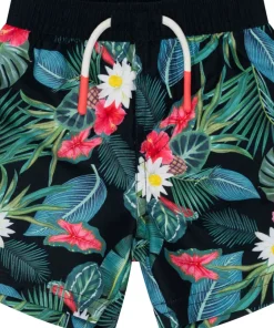 Tropical Print 2 Piece Rashguard Set - Baby Boy