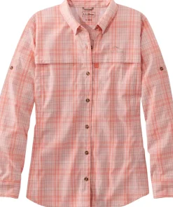 Tropicwear Plaid Long Sleeve Shirt - Women's