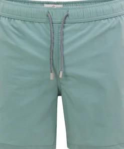 Tulum Full Elastic Waistband Swim Short with Compression Liner - Men's