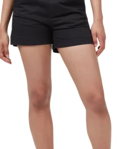 Twill High Waist Shorts - Women's