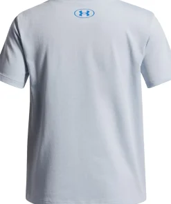 UA Big Logo Short Sleeve T-Shirt - Girls