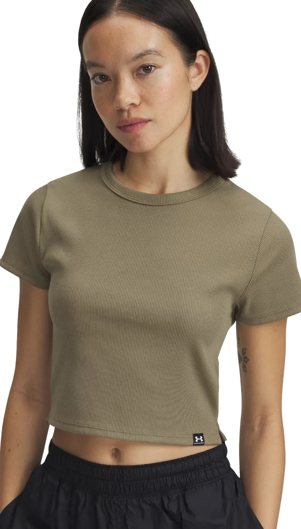 UA Rival Rib Baby T-Shirt - Women's