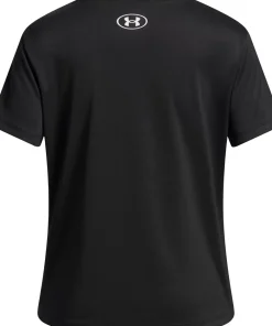 UA Tech Print Fill Short Sleeve T-Shirt - Girls
