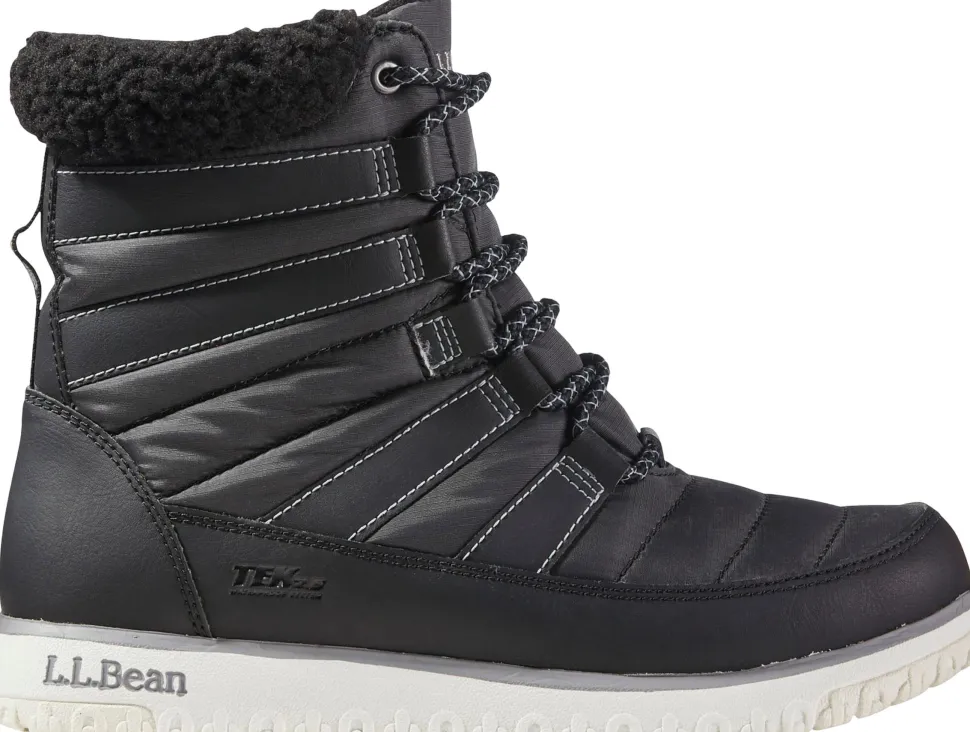 Ultralight Quilted Insulated Lace-Up Boots - Women's