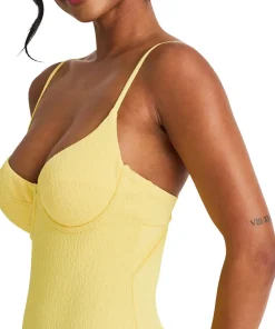 Underwire Open Back Cami One-Piece Swimsuit - Women's