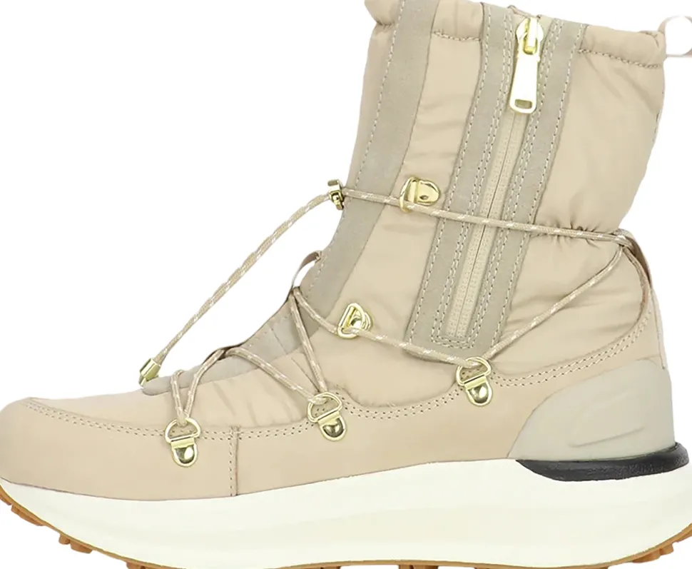 Urban Combat Hi Zip Pull On Sneaker Boots - Women's