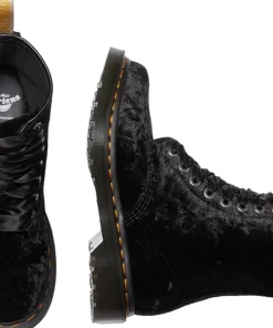 Vegan 1460 Lace Up Oxford Brush Boots - Women's