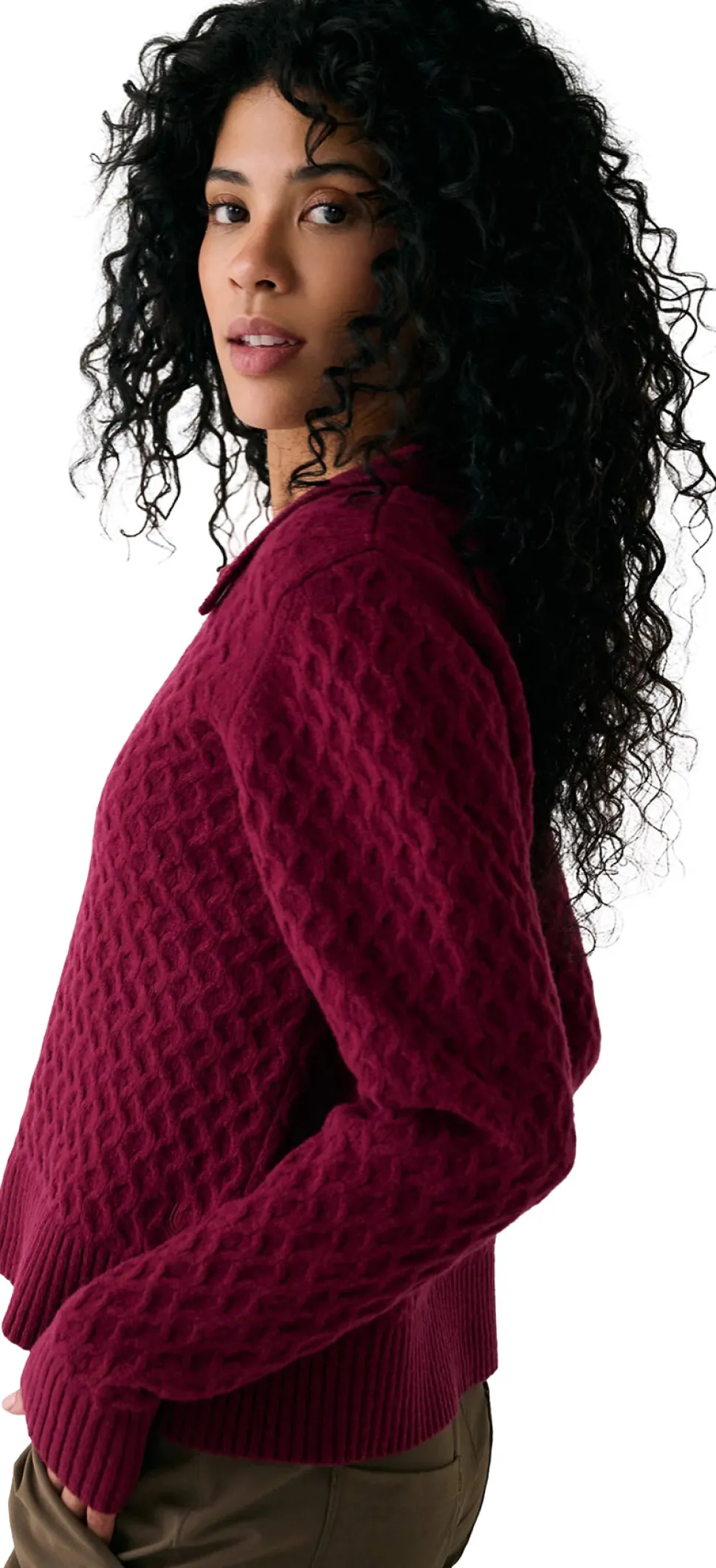 Verdun Polo Sweater - Women's