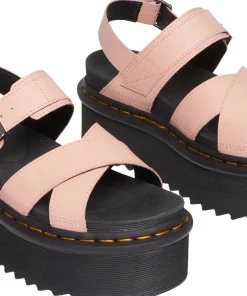Voss II Athena Leather Strap Platform Sandals - Women's
