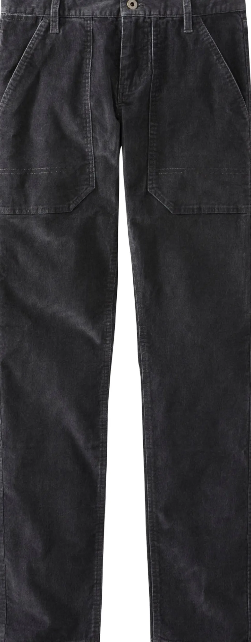 Washed Corduroy Straight Leg Pants - Men's