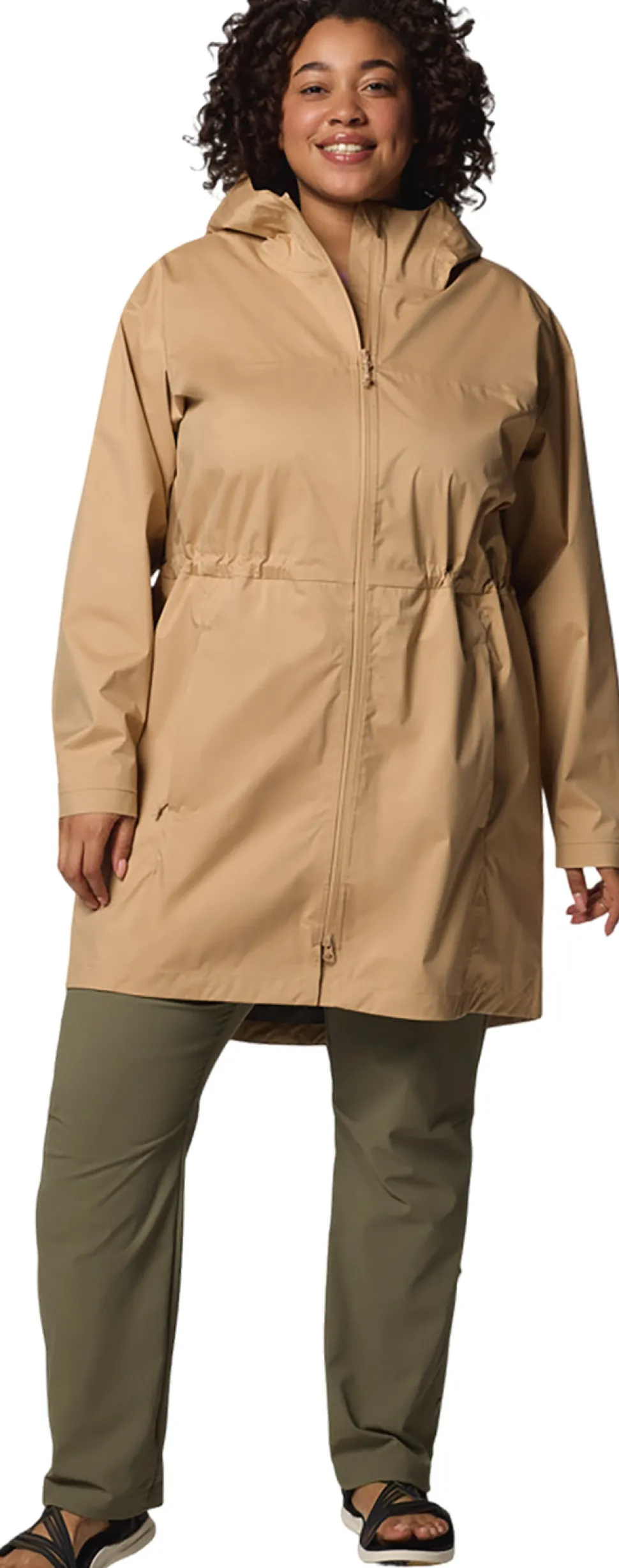 Weekend Adventure II Plus Size Long Shell Jacket - Women's