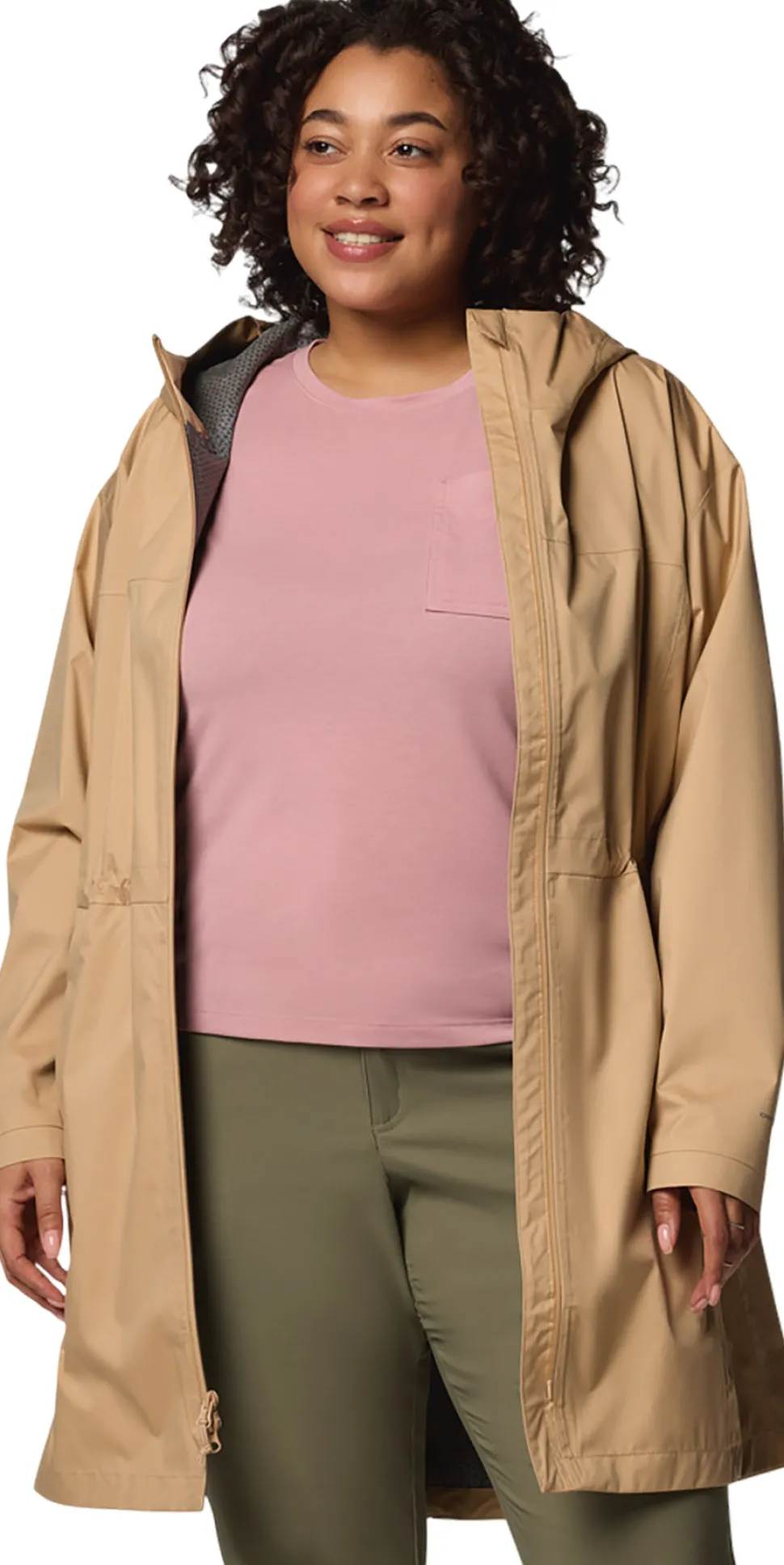 Weekend Adventure II Plus Size Long Shell Jacket - Women's
