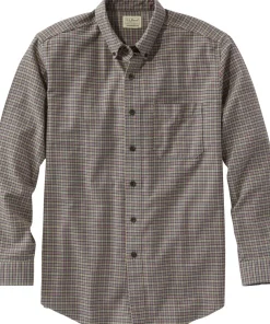 Wicked Good Traditional Fit Houndstooth Flannel Shirt - Men's