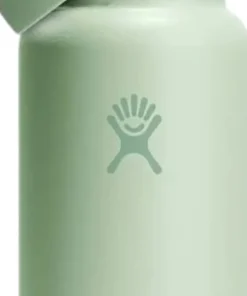 Wide Mouth Water Bottle with Flex Straw Cap 945ml