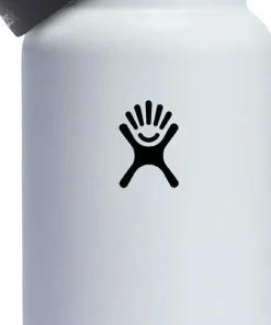 Wide Mouth Water Bottle with Flex Straw Cap 945ml