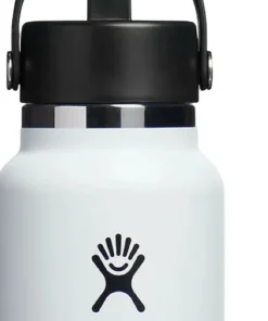 Wide Mouth Water Bottle with Flex Straw Cap 945ml