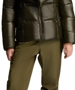 Winekka 2-In-1 Reversible Puffer Jacket with Oversized Removable Scarf - Women's