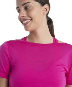 Zoneknit Short Sleeve Scoop Back Tee - Women's