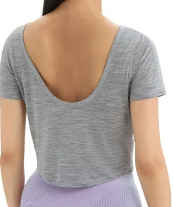 Zoneknit Short Sleeve Scoop Back Tee - Women's